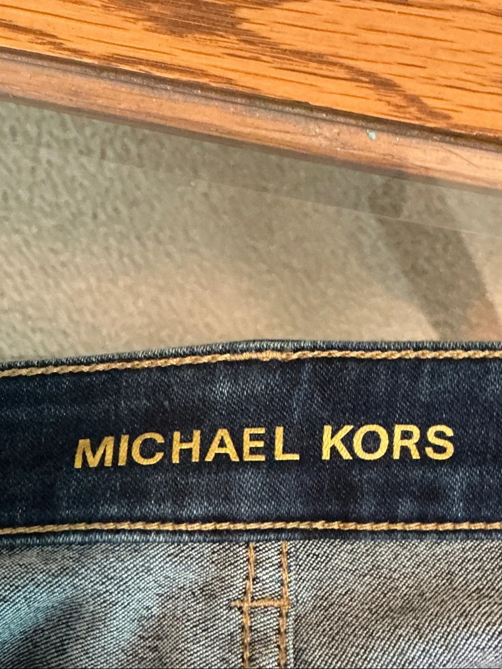Michael  Kors Issa   Skinny Jeans in Dark Blue
